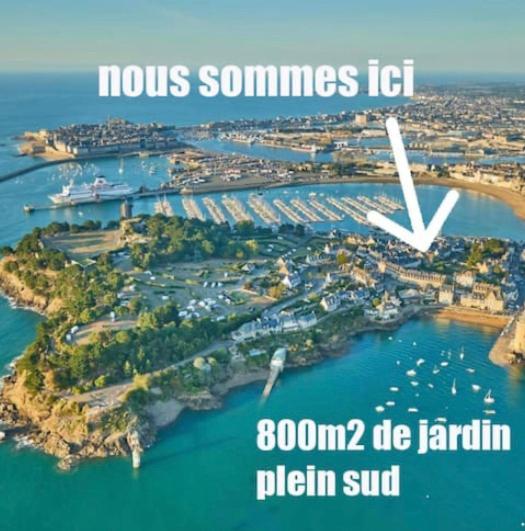 Appartement Aquaroom Rdc - Plage 50M - Rue Gratuite Saint-Malo Zewnętrze zdjęcie